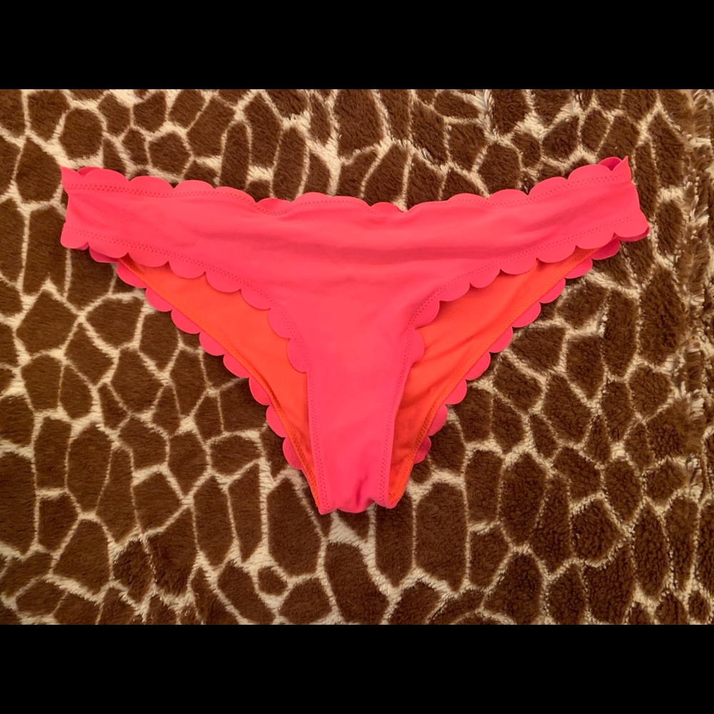 Bright pink swimsuit bottoms